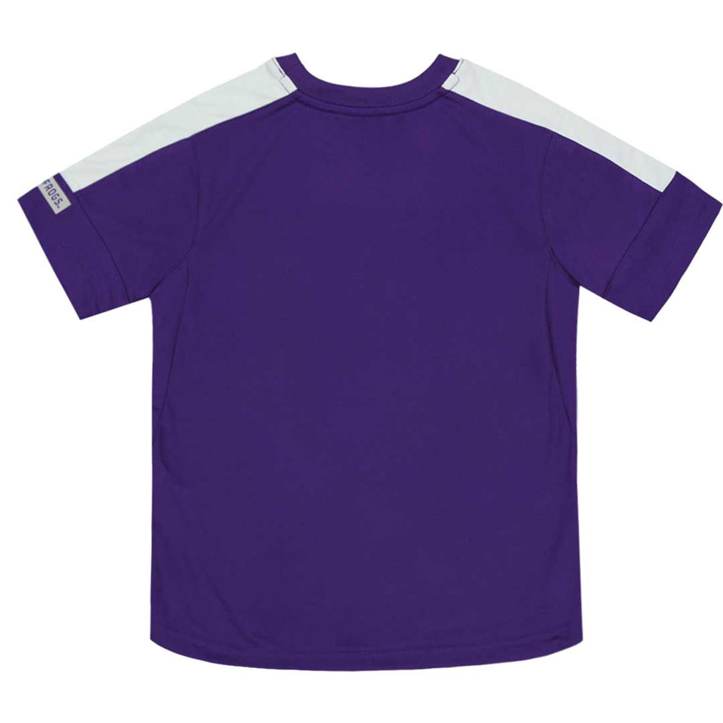 Kids' (Junior) TCU Horned Frogs Power T-Shirt (K46TRV 1GN)