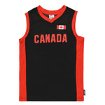 Kids’ (Junior) Team Canada Jersey Tank Top (XTXT24FYAKHA1WC 00BLK)