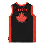 Kids’ (Junior) Team Canada Jersey Tank Top (XTXT24FYAKHA1WC 00BLK)