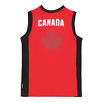 Kids’ (Junior) Team Canada Jersey Tank Top (XTXT24GYAKHA2WC 62RED)
