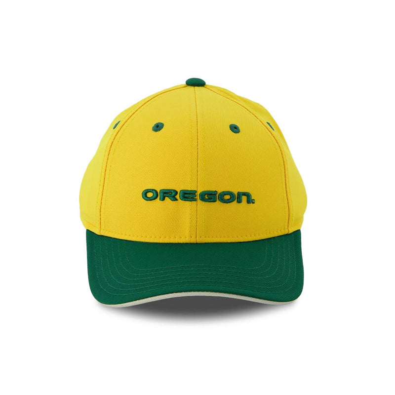 Kids' (Youth) Oregon Ducks Structured Snapback Hat (KN848N8O20)