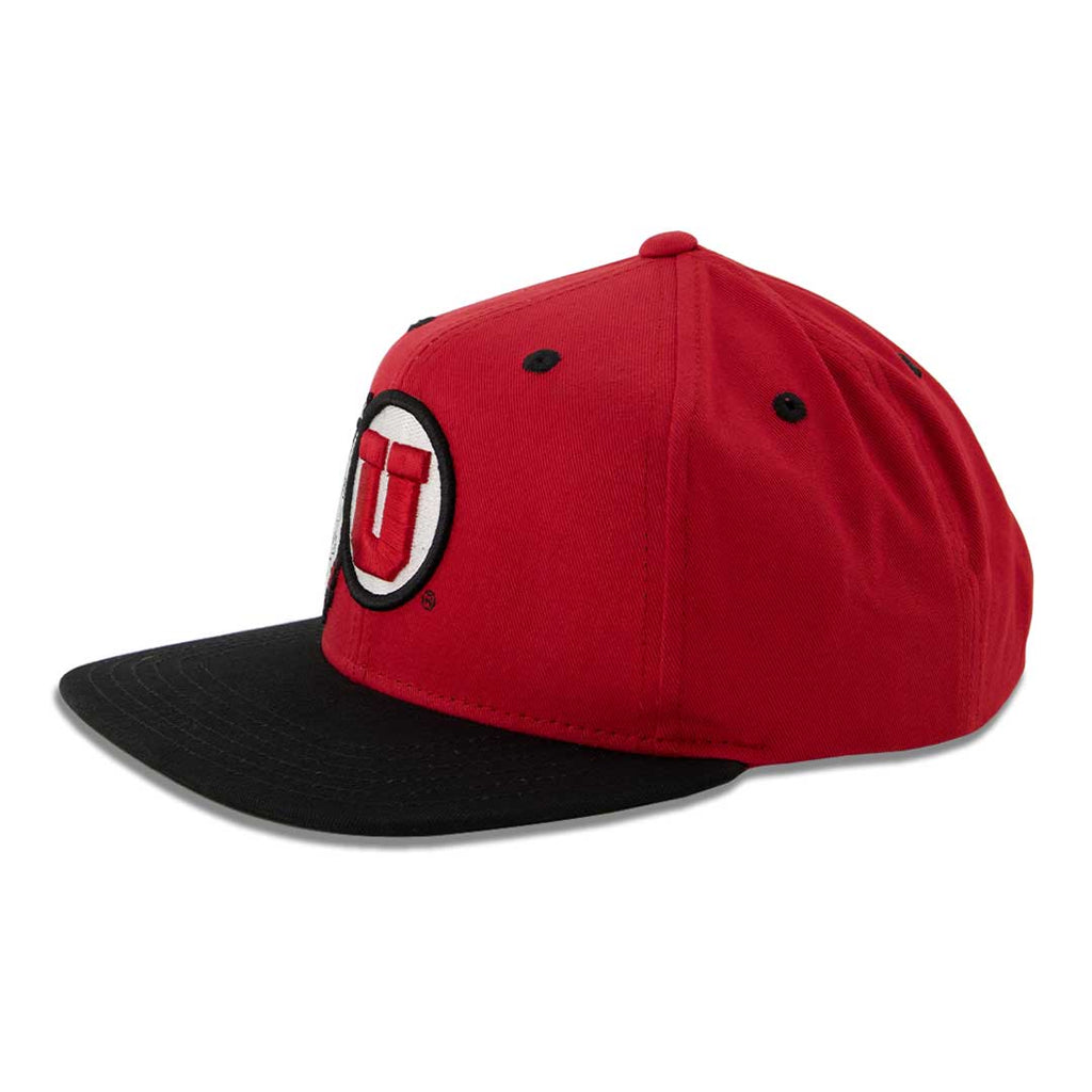 Kids' (Youth) Utah Utes Two Tone Snapback Hat (K848OHY32)