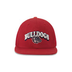 Kids' Gonzaga Bulldogs Adjustable Flat Snapback Hat (GRVN GNZGA ADY ATC)