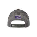 Kids' Kansas State Wildcats Adjustable Flat Snapback Hat (GRVN KSST ADY GRY)