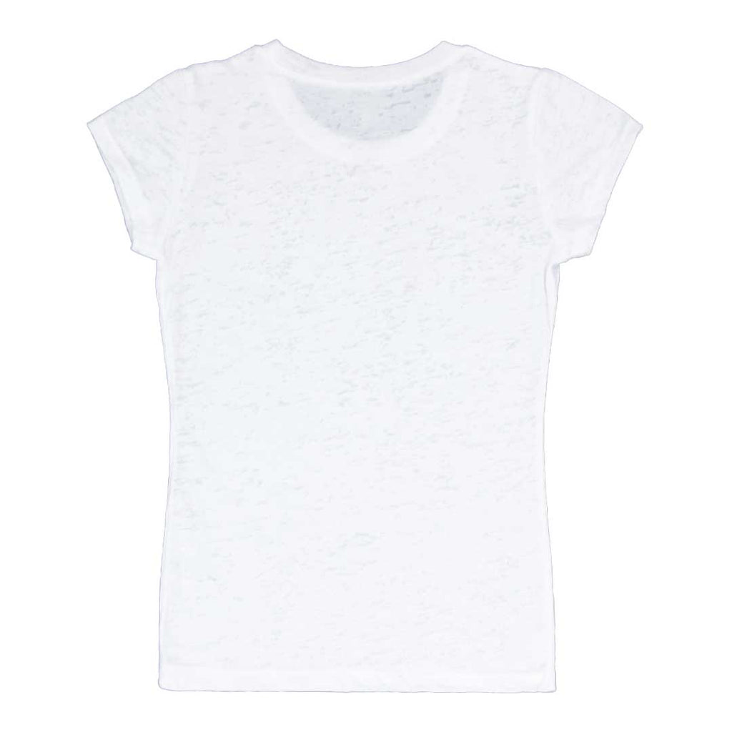 Levelwear - Girls' (Junior) Little Burner Short Sleeve T-Shirt (BU90L WHITE)