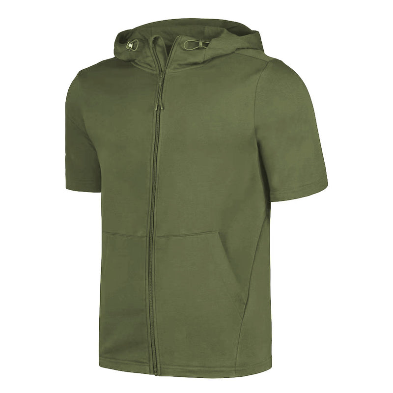 Levelwear - Men's Recruit Short Sleeve Full Zip Hoodie (RC66L CEJ)
