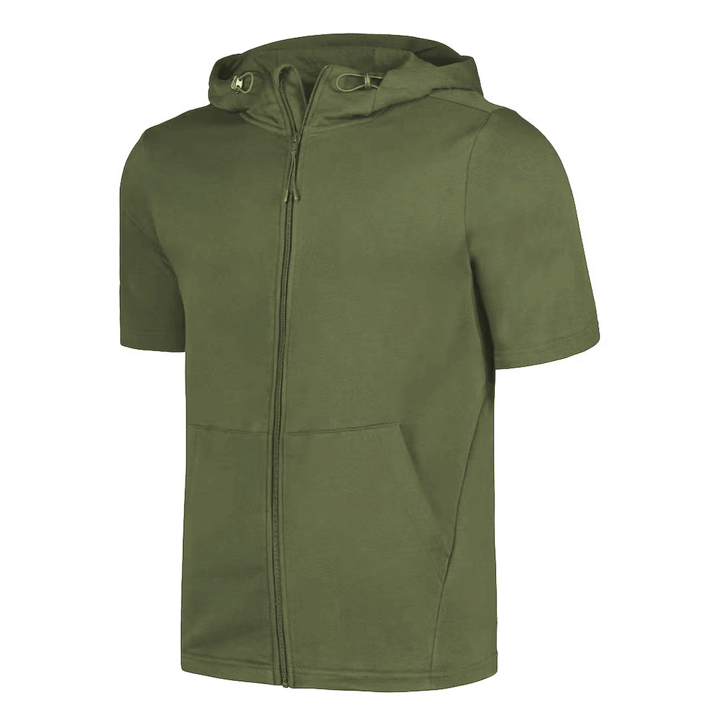 Levelwear - Men's Recruit Short Sleeve Full Zip Hoodie (RC66L CEJ