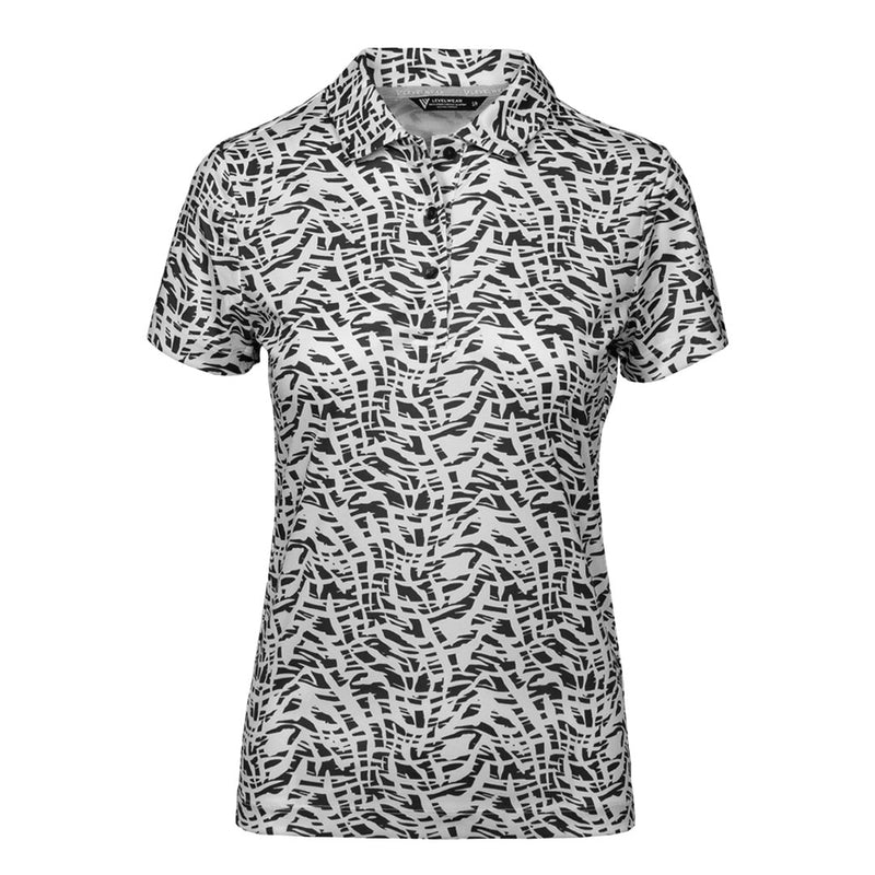 Levelwear - Women's Flare Short Sleeve Polo (PM05L 002)