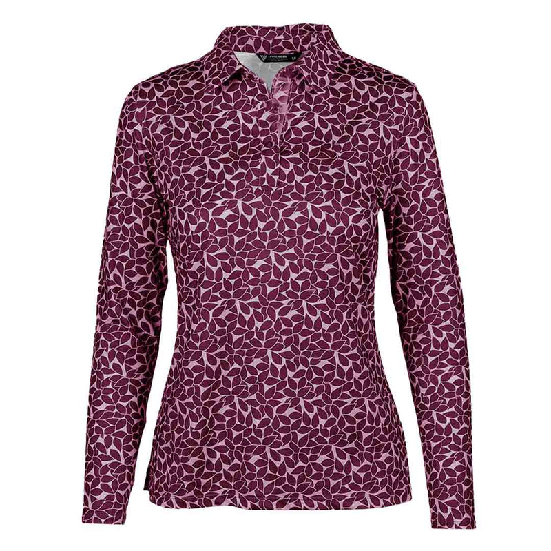 Levelwear - Women's Molly Long Sleeve Polo (YE01L CMZ)