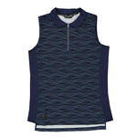 Levelwear - Women's Shore 1/4 Zip Sleeveless Polo (BL21L 003)