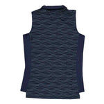 Levelwear - Women's Shore 1/4 Zip Sleeveless Polo (BL21L 003)