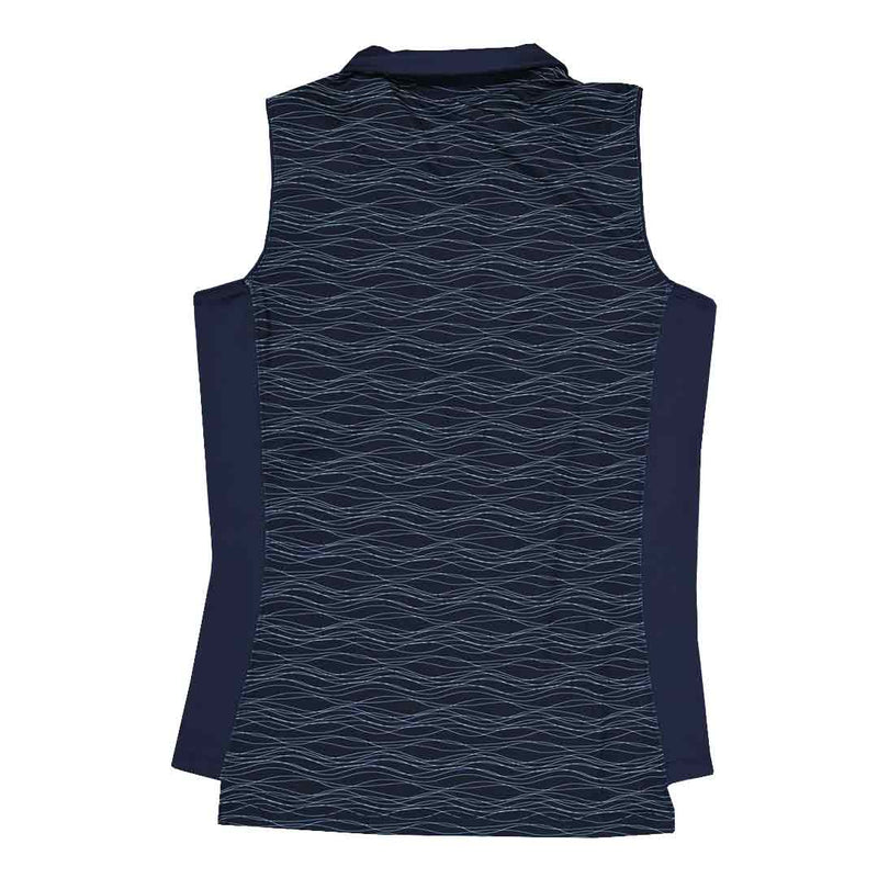 Levelwear - Women's Shore 1/4 Zip Sleeveless Polo (BL21L 003)