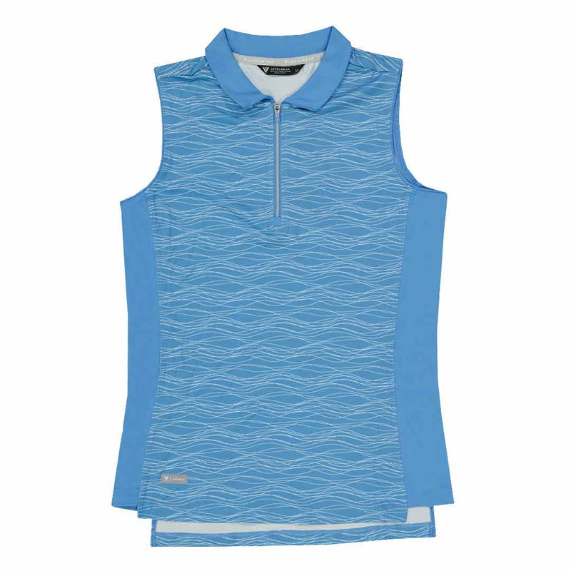 Levelwear - Women's Shore 1/4 Zip Sleeveless Polo (BL21L CNS)