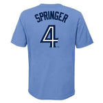 MLB - T-shirt George Springer des Blue Jays de Toronto pour enfants (juniors) (HZ3B7SAG2 TBJGS-2)