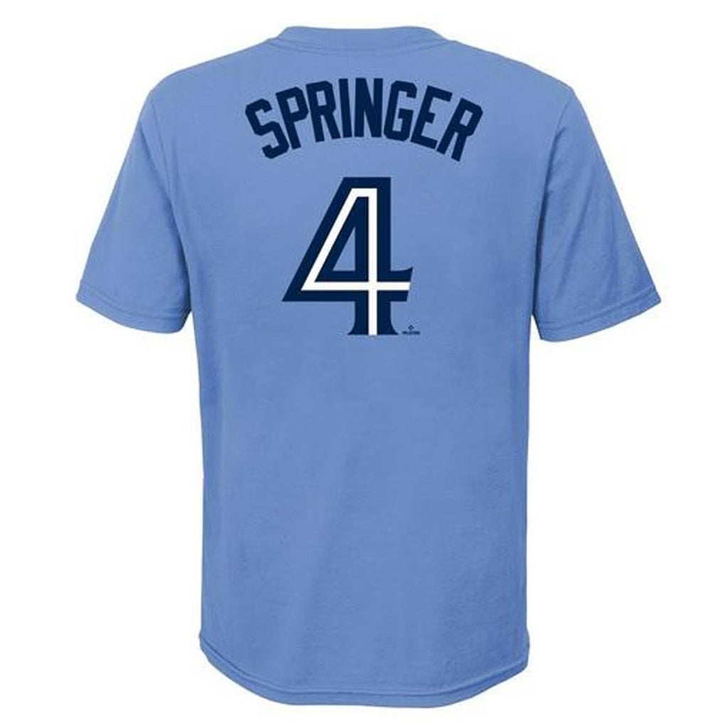 MLB  - Kids' (Junior) Toronto Blue Jays George Springer T-Shirt (HZ3B7SAG2 TBJGS-2)