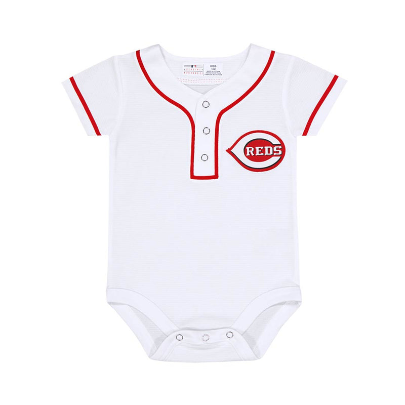 MLB - Réplique Creeper pour enfants (bébés) des Reds de Cincinnati (KJ72JLB13) 