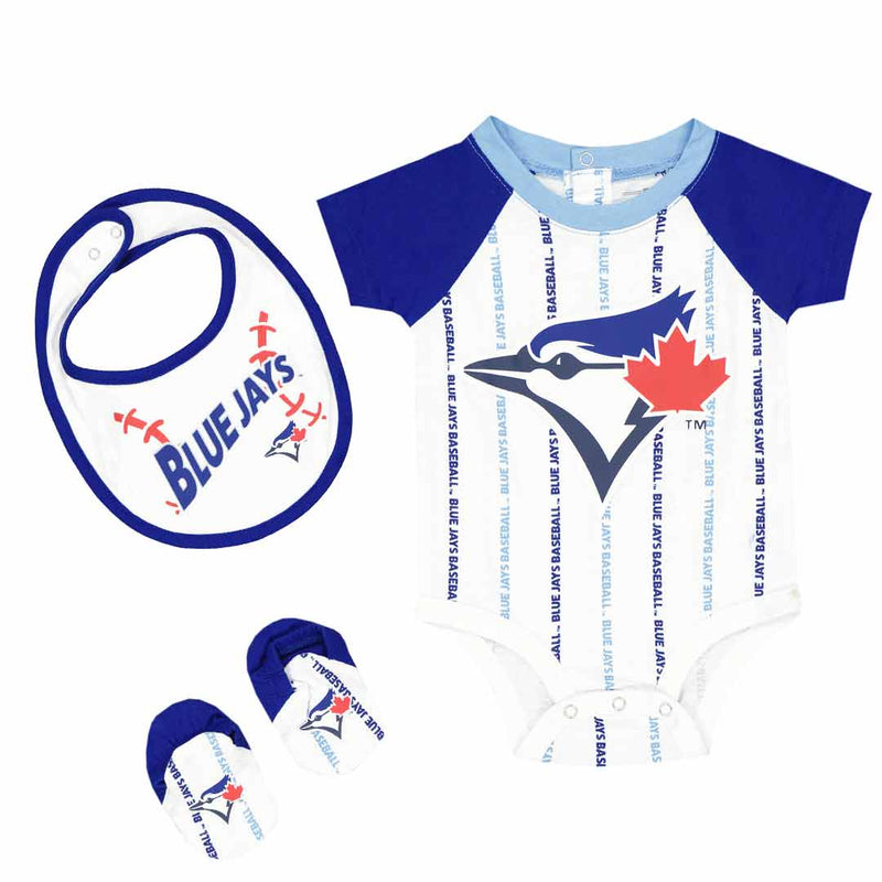 MLB - Kids' (Infant) Toronto Blue Jays Play Ball Creeper Set (HK3N1SCKA TBJ)