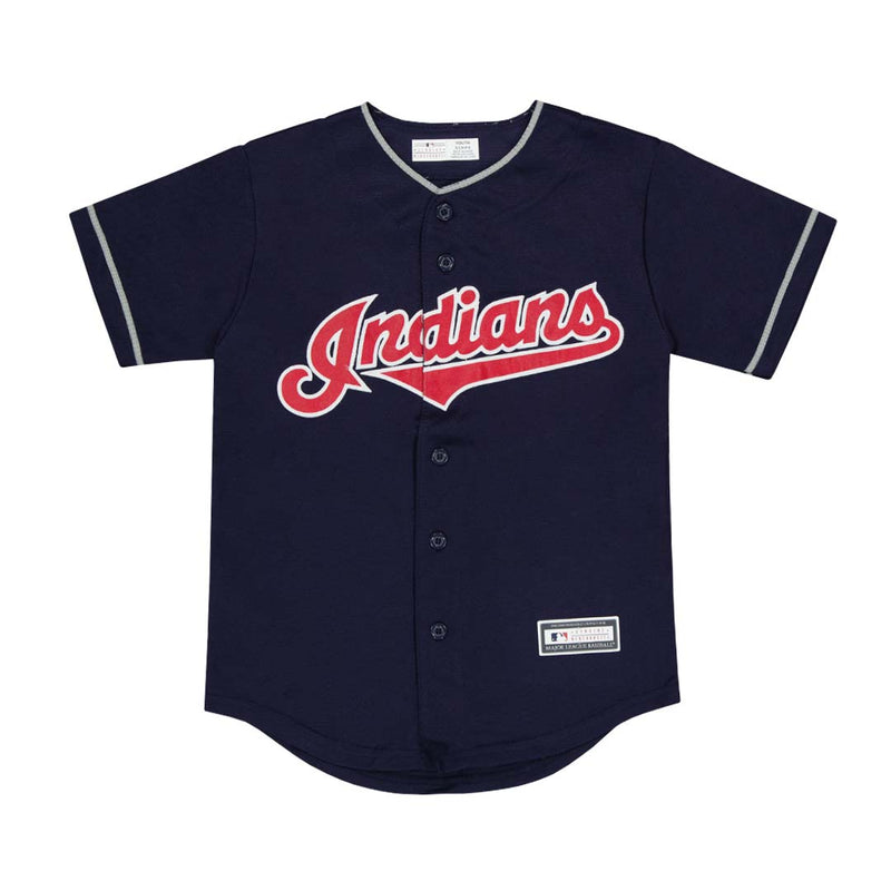 MLB - Kids' (Youth) Cleveland Indians Alternate 1 Replica Blank Jersey (K78WDB19)