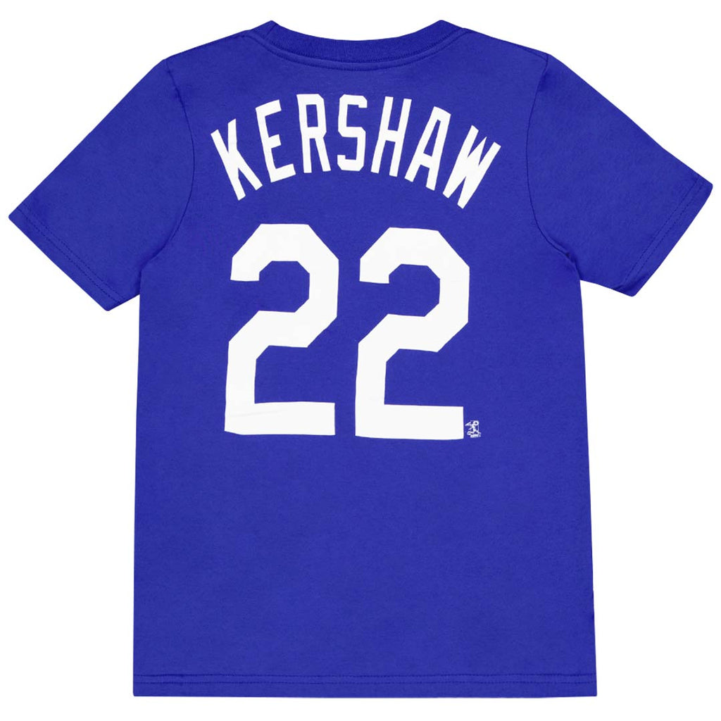 MLB - Kids' (Junior) Los Angeles Dodgers Clayton Kershaw Short Sleeve T-Shirt (HZ3B7SAG2 LADCK)