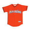 MLB - Kids' (Junior) Miami Marlins Alternate Replica Blank Jersey (K78WDB15)