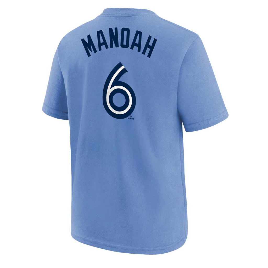 MLB - Kids' (Junior) Toronto Blue Jays Alek Manoah T-Shirt (HZ3B7SAG2 TBJAM)