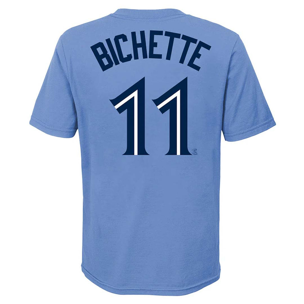 MLB - Kids' (Junior) Toronto Blue Jays Bo Bichette T-Shirt (HZ3B7SAG2 TBJBB-2)