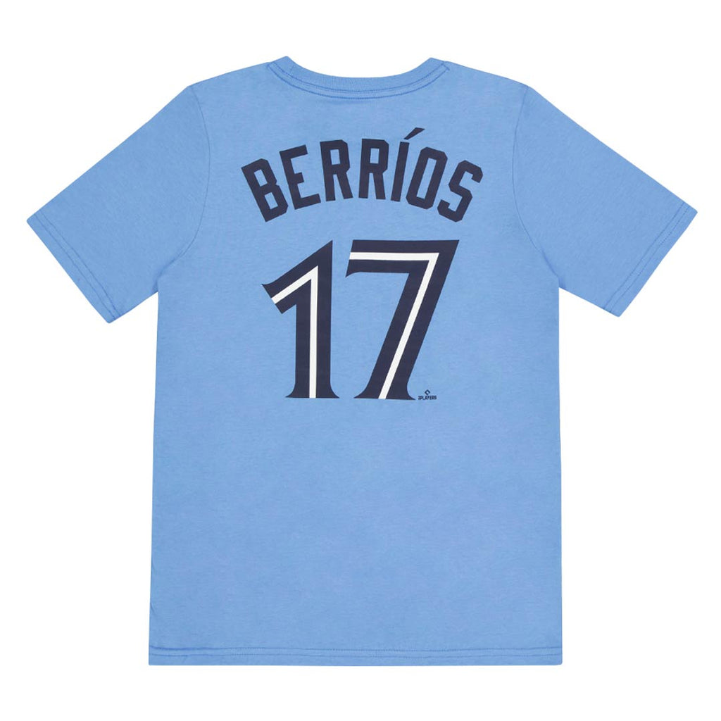 MLB - Kids' (Junior) Toronto Blue Jays Jose Berrios T-Shirt (HZ3B7SAG2 TBJBJ)