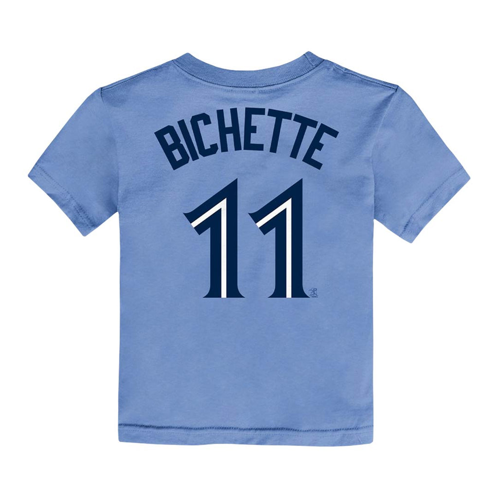 MLB - Kids' (Toddler) Toronto Blue Jays Bo Bichette T-Shirt (HZ3T1SAG2 TBJBB-2)