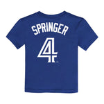 MLB - Kids' (Toddler) Toronto Blue Jays George Springer T-Shirt (HZ3T1SAG2 TBJGS-1)