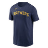 MLB - Men's Milwaukee Brewers Joey Wiemer T-Shirt (N199 44B MZ9 CBC)