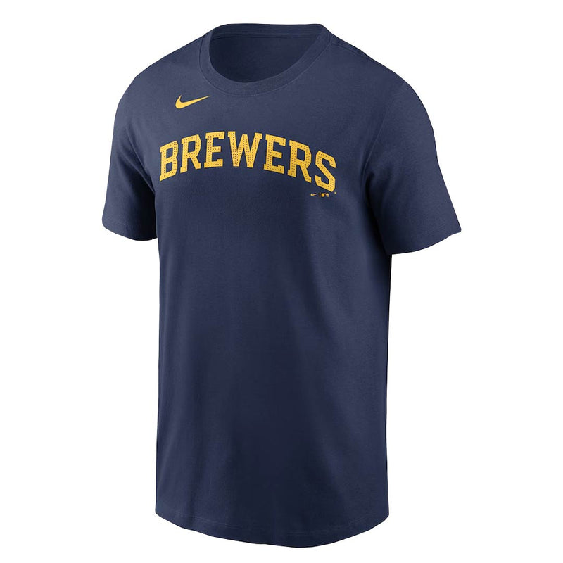 MLB - Men's Milwaukee Brewers Joey Wiemer T-Shirt (N199 44B MZ9 CBC)