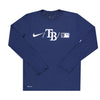 MLB - Men's Tampa Bay Rays Long Sleeve Legend T-Shirt (NKAY 44B RAY ITI)