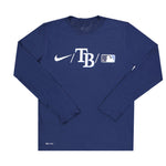 MLB - Men's Tampa Bay Rays Long Sleeve Legend T-Shirt (NKAY 44B RAY ITI)
