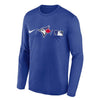 MLB - Men's Toronto Blue Jays Team Legend Performance Long Sleeve T-Shirt (NKAY 4EW TOR ITI)