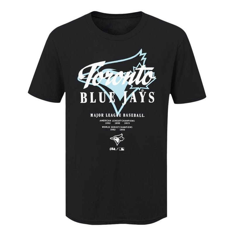 MLB - Men's Toronto Blue Jays American League Championship Series T-Shirt (XVML0LOMSC3A1PB 00BLK)