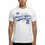 MLB - Men's Toronto Blue Jays Back 2 Back World Series Champions T-Shirt (XVML0M0MSC3A1PB 10WHT)