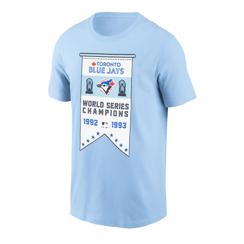 MLB - Men's Toronto Blue Jays Champions Flag T-Shirt (XVML0M4MSC3A1PB 45LBL)