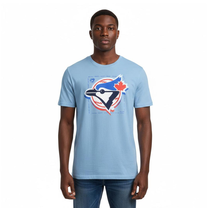 MLB - Men's Toronto Blue Jays Drop Shadow T-Shirt (XVML0M5MSC3A1PB 45LBL)