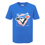MLB - Men's Toronto Blue Jays Drop Shadow T-Shirt (XVML0M6MSC3A1PB 43RYL)