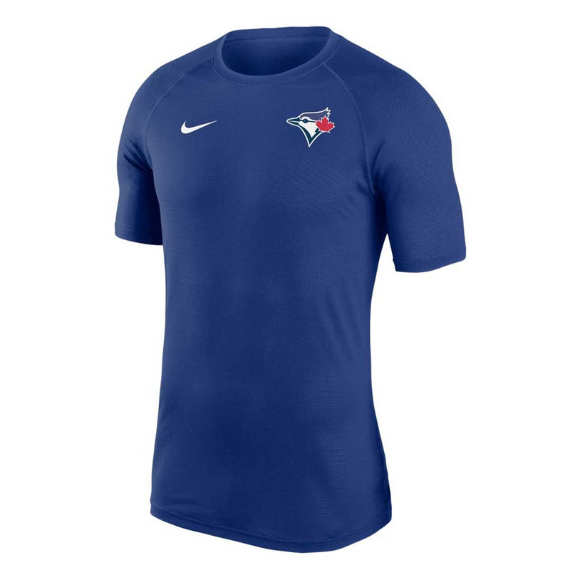 MLB - Men's Toronto Blue Jays Performance Short Sleeve Baselayer T-Shirt (NKXI 4EW TOR N7J)
