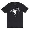 MLB - T-shirt à fines rayures des Blue Jays de Toronto pour hommes (XVML0B7MSC3A1PB 00BLK) 