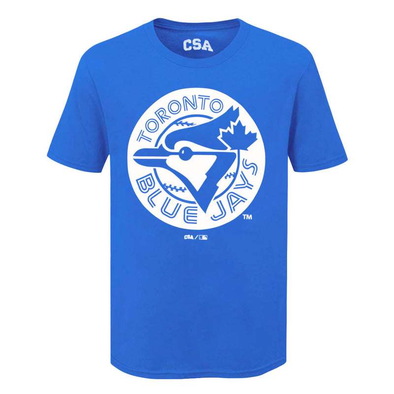 MLB - Men's Toronto Blue Jays Vintage Big Logo T-Shirt (XVML0LVMSC3A1PB 43RYL)