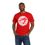 MLB - Men's Toronto Blue Jays Vintage Big Logo T-Shirt (XVML0LVMSC3A1PB 62RED)
