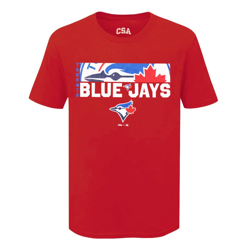 MLB - Men's Toronto Blue Jays Zoom View T-Shirt (XVML0LNMSC3A1PB 62RED)
