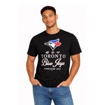 MLB - Men's Toronto Blue Jays Retro Stamps T-Shirt (XVML0LYMSC3A1PB 00BLK)