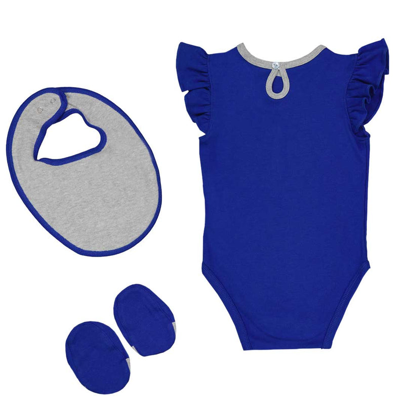 MLB - Girls' (Infant) Toronto Blue Jays Love Of Baseball Creeper Set (HK3N1SCK7 TBJ)