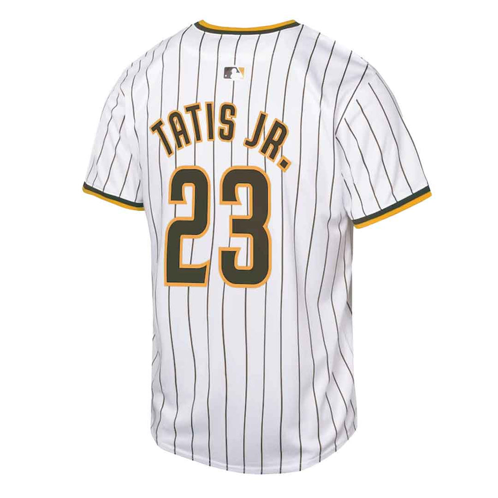 MLB - Maillot de joueur en sergé Fernando Tatís Jr. des San Diego Padres pour enfants (jeunes) (HZ3B7ZWAA SDPFT) 