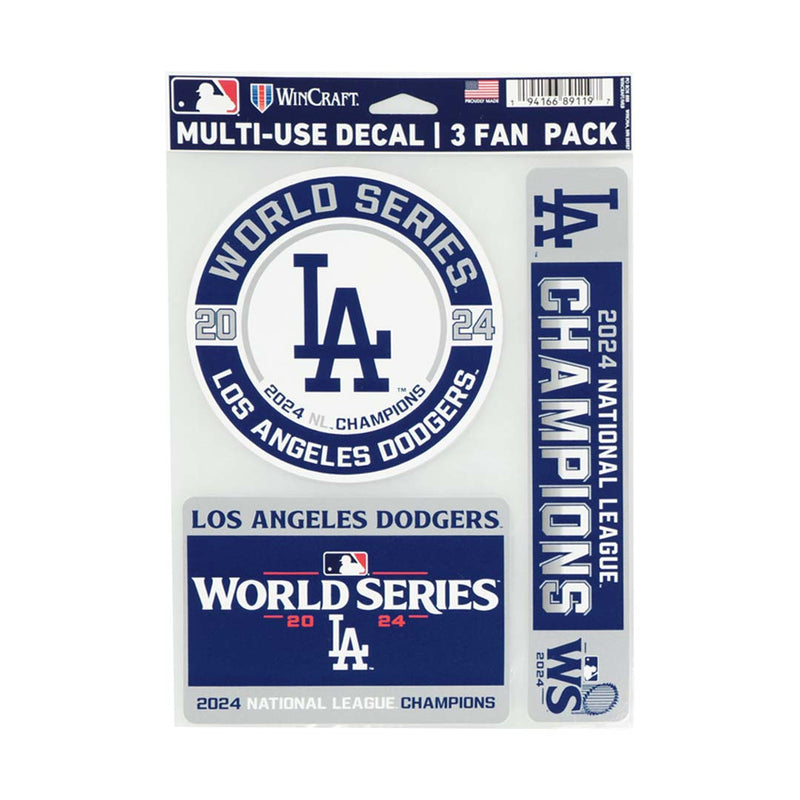 MLB - Los Angeles Dodgers 2024 National League Champions Fan Set (89535312)