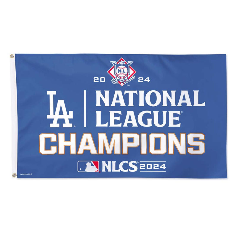 MLB -  Los Angeles Dodgers 2024 National League Champions Flag (LA-NLCS-2024-CHAMP-FLAG)
