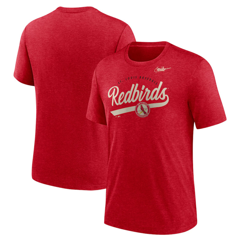 MLB - Men's St. Louis Cardinals 1967-97 Tri-Blend T-Shirt (NKFE 62H S67 GBI)